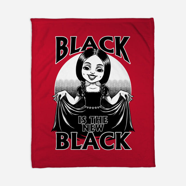 New Black Goth Dress-None-Fleece-Blanket-Studio Mootant