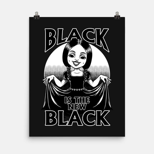 New Black Goth Dress-None-Matte-Poster-Studio Mootant