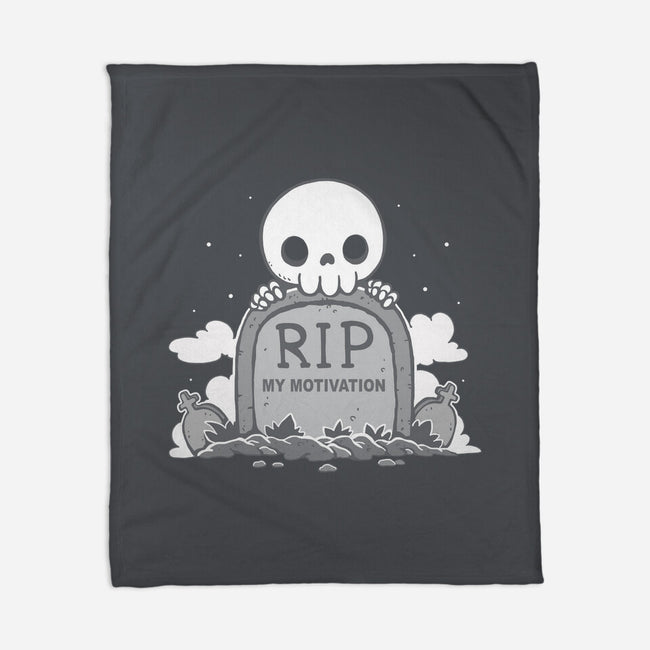 Rip My Motivation-None-Fleece-Blanket-Vallina84