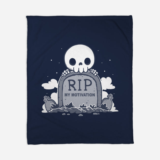 Rip My Motivation-None-Fleece-Blanket-Vallina84