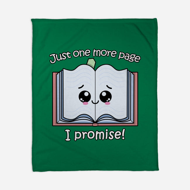 Just One More Page-None-Fleece-Blanket-NMdesign