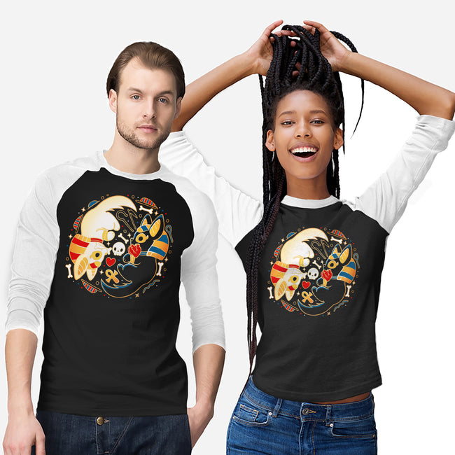 Egyptian Dogs-Unisex-Baseball-Tee-Vallina84