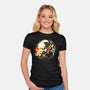 Egyptian Dogs-Womens-Fitted-Tee-Vallina84