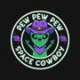 Pew Pew Space Cowboy-None-Removable Cover w Insert-Throw Pillow-tobefonseca