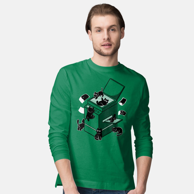 Copycat Machine-Mens-Long Sleeved-Tee-tobefonseca