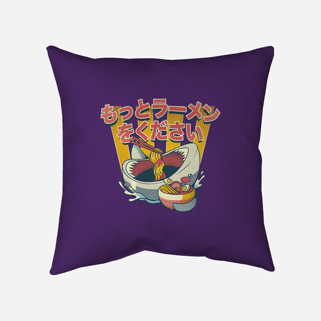 I Need More Ramen-None-Removable Cover w Insert-Throw Pillow-tobefonseca