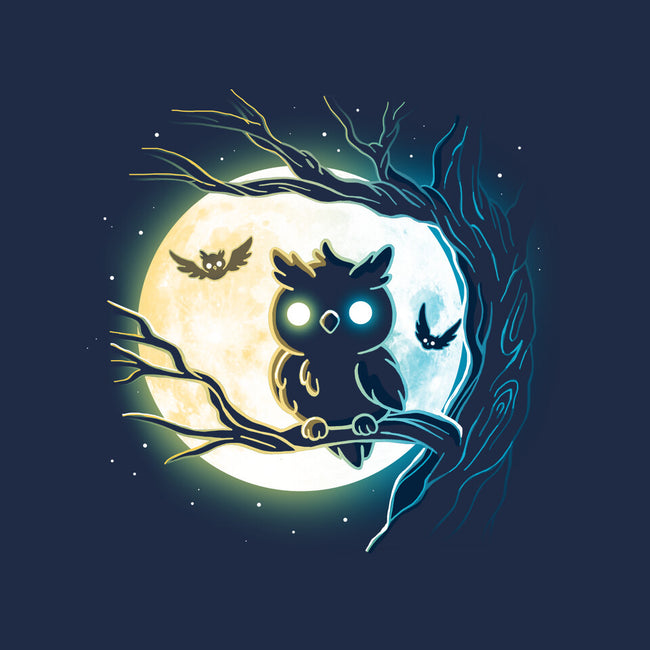 Owl Night-Baby-Basic-Tee-Vallina84