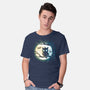 Owl Night-Mens-Basic-Tee-Vallina84