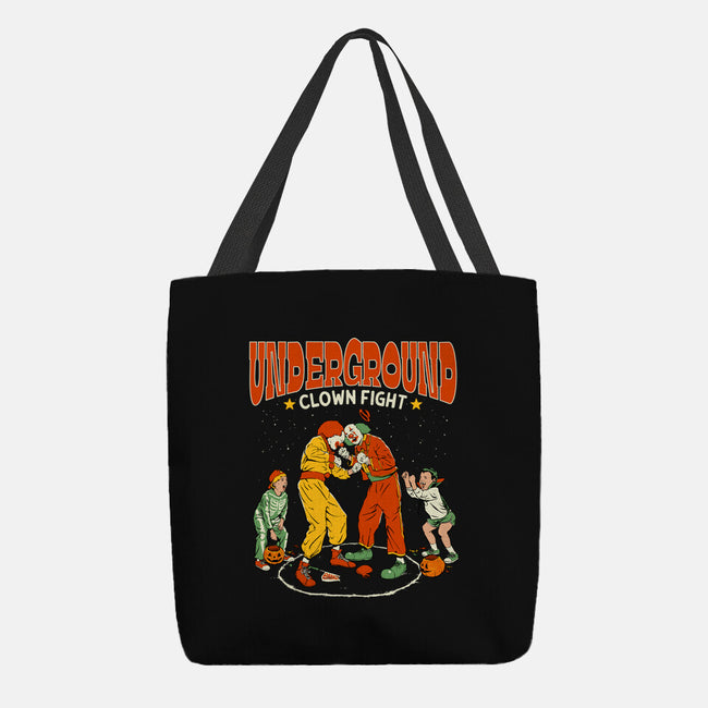 Clown Fight-None-Basic Tote-Bag-Hafaell