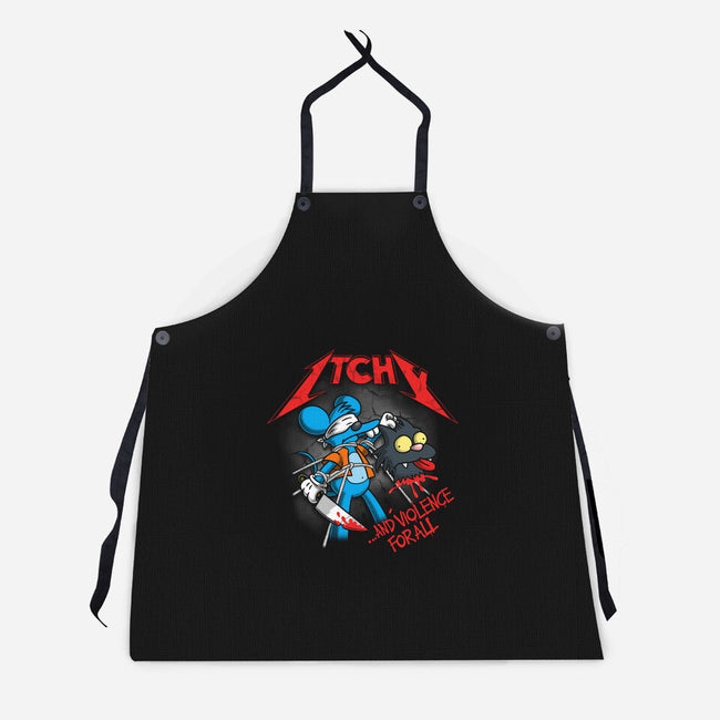 And Violence For All-Unisex-Kitchen-Apron-Barbadifuoco