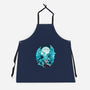 Blue Eyes White Dragon-Unisex-Kitchen-Apron-dandingeroz