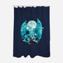 Blue Eyes White Dragon-None-Polyester-Shower Curtain-dandingeroz