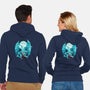 Blue Eyes White Dragon-Unisex-Zip-Up-Sweatshirt-dandingeroz