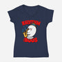 Rhythm And Boos-Womens-V-Neck-Tee-Boggs Nicolas