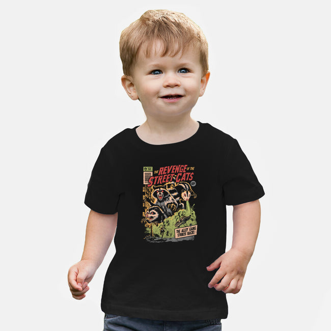 Revenge Of The Street Cats-Baby-Basic-Tee-eduely