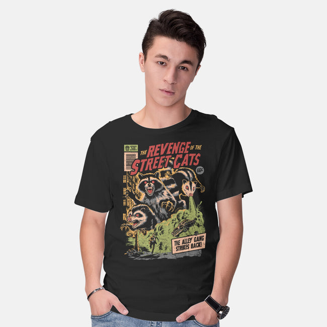 Revenge Of The Street Cats-Mens-Basic-Tee-eduely