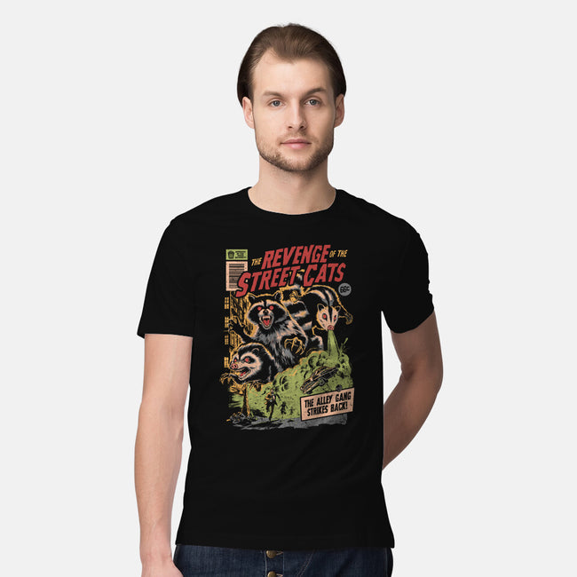 Revenge Of The Street Cats-Mens-Premium-Tee-eduely