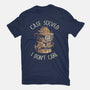 Case Solved I Don't Care-Youth-Basic-Tee-eduely