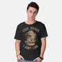 Case Solved I Don't Care-Mens-Basic-Tee-eduely