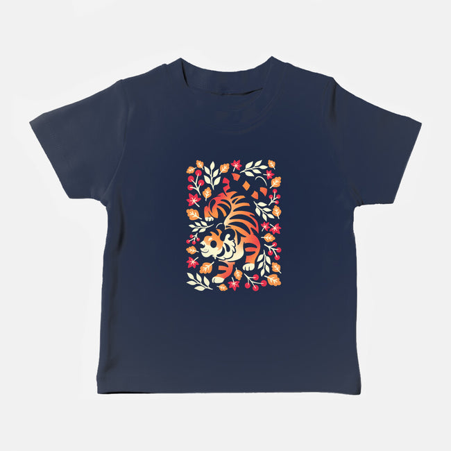 Autumn Cute Tiger-Baby-Basic-Tee-NemiMakeit