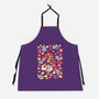 Autumn Cute Tiger-Unisex-Kitchen-Apron-NemiMakeit