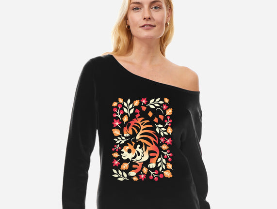 Autumn Cute Tiger