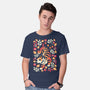 Autumn Cute Tiger-Mens-Basic-Tee-NemiMakeit