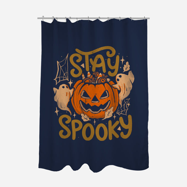 Stay Spooky-None-Polyester-Shower Curtain-eduely