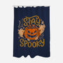 Stay Spooky-None-Polyester-Shower Curtain-eduely