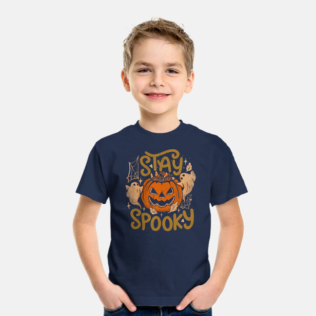 Stay Spooky-Youth-Basic-Tee-eduely