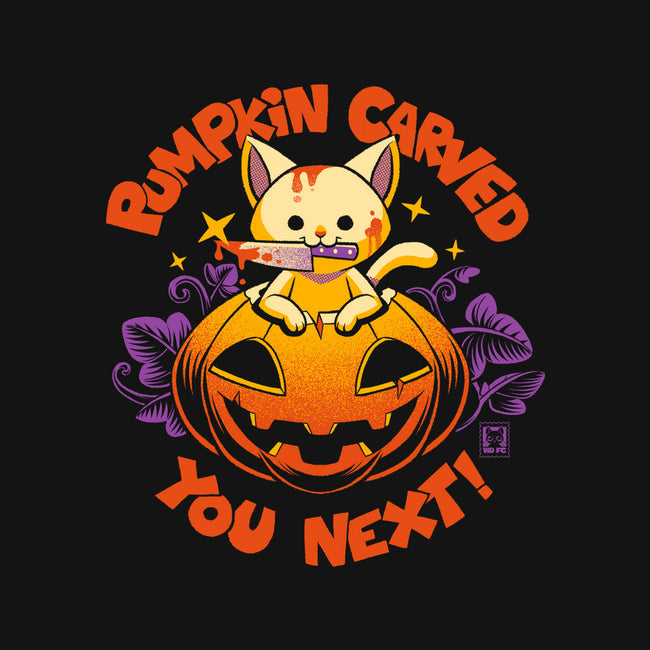 Pumpkin Carved You Next-Mens-Premium-Tee-worlddominationforcats