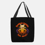 Pumpkin Carved You Next-None-Basic Tote-Bag-worlddominationforcats