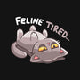 Feline Tired-Baby-Basic-Onesie-TechraNova