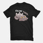 Feline Tired-Unisex-Basic-Tee-TechraNova