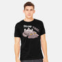 Feline Tired-Mens-Heavyweight-Tee-TechraNova