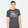 Feline Tired-Mens-Heavyweight-Tee-TechraNova