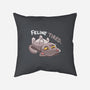 Feline Tired-None-Removable Cover w Insert-Throw Pillow-TechraNova