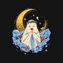 Ghost And Flowers-Mens-Heavyweight-Tee-yumie