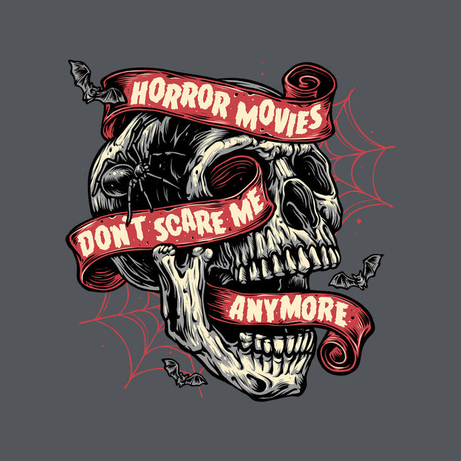 Horror Movies Aren't Scary-Womens-V-Neck-Tee-glitchygorilla