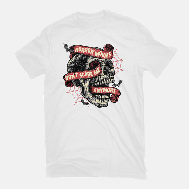 Horror Movies Aren't Scary-Mens-Basic-Tee-glitchygorilla