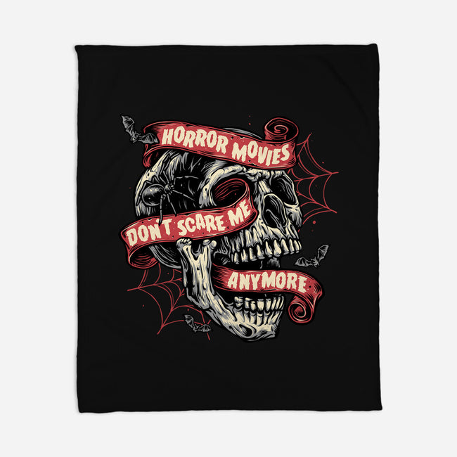 Horror Movies Aren't Scary-None-Fleece-Blanket-glitchygorilla