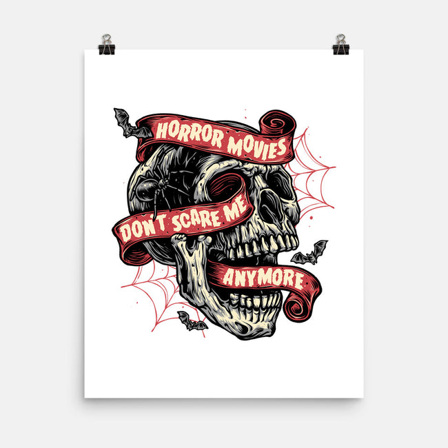 Horror Movies Aren't Scary-None-Matte-Poster-glitchygorilla