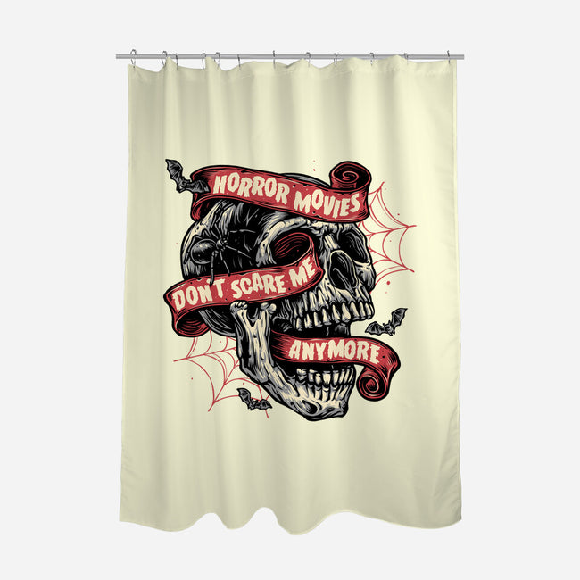 Horror Movies Aren't Scary-None-Polyester-Shower Curtain-glitchygorilla