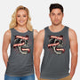 Horror Movies Aren't Scary-Unisex-Basic-Tank-glitchygorilla