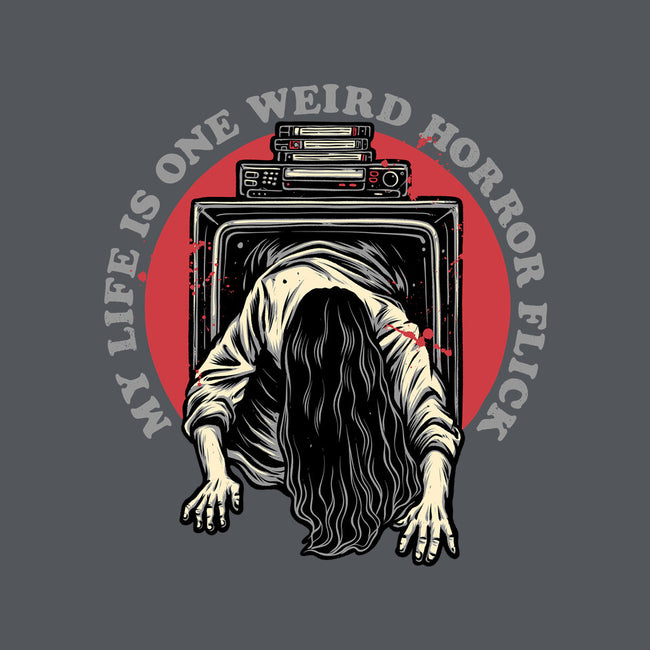 One Big Horror Flick-Womens-Fitted-Tee-glitchygorilla