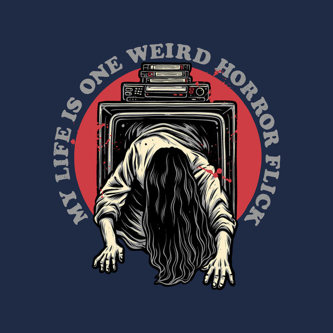 One Big Horror Flick-Mens-Long Sleeved-Tee-glitchygorilla