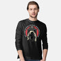 One Big Horror Flick-Mens-Long Sleeved-Tee-glitchygorilla