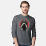 One Big Horror Flick-Mens-Long Sleeved-Tee-glitchygorilla