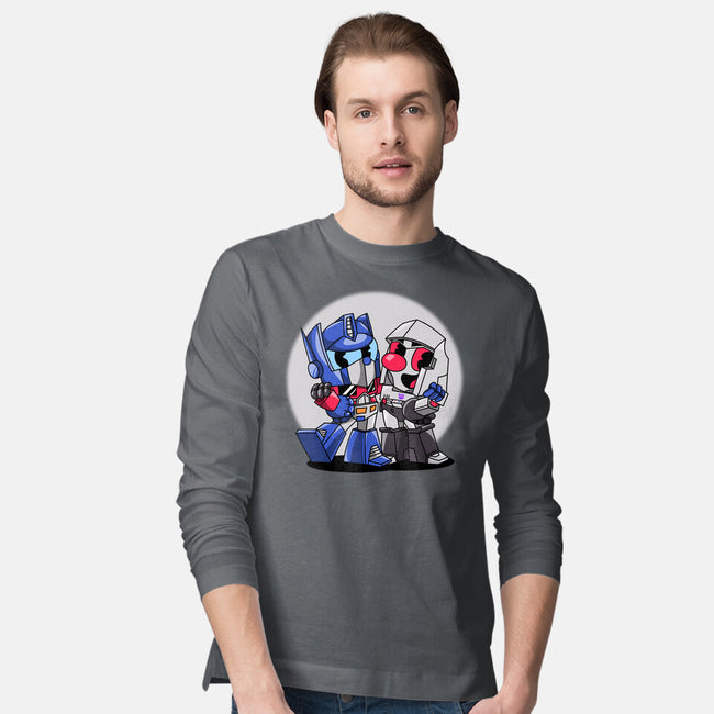 Cybertron Head-Mens-Long Sleeved-Tee-joerawks