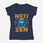 Neti Zen-Womens-V-Neck-Tee-Boggs Nicolas